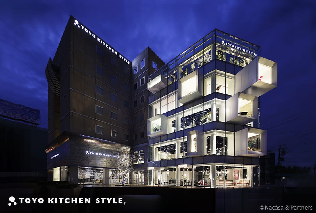 2014 80th anniversary of the company&#39;s founding.Changed to the current company name &quot;Toyo Kitchen Style Co., Ltd.&quot; with a new theme &quot;Entertainment for Living&quot; to represent the company&#39;s philosophy of proposing style. The Nagoya showroom is expanded and &quot;Toyo Kitchen Style The House&quot; is established.