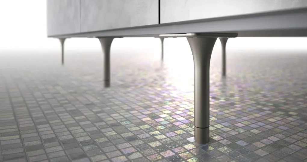 強靭なキッチンの脚