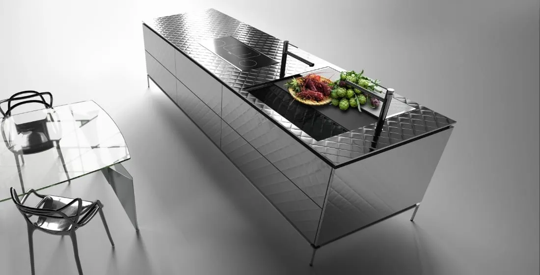 デザイン性の高いワークトップ