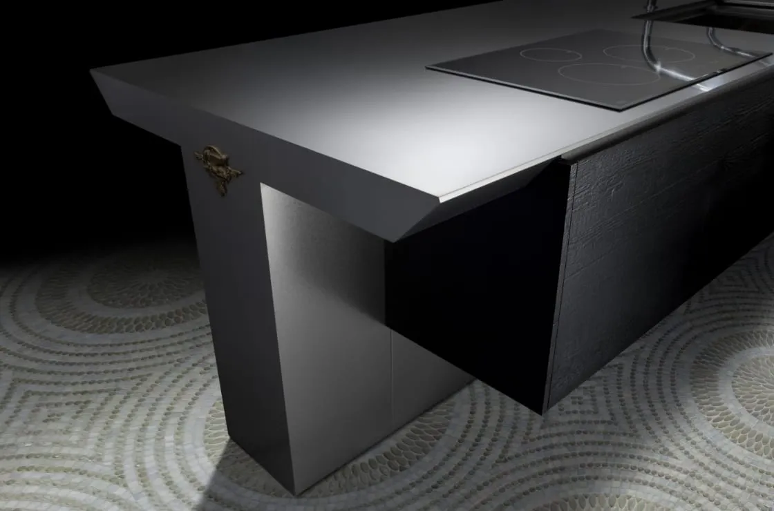 ステンレスの塊が醸し出す存在感