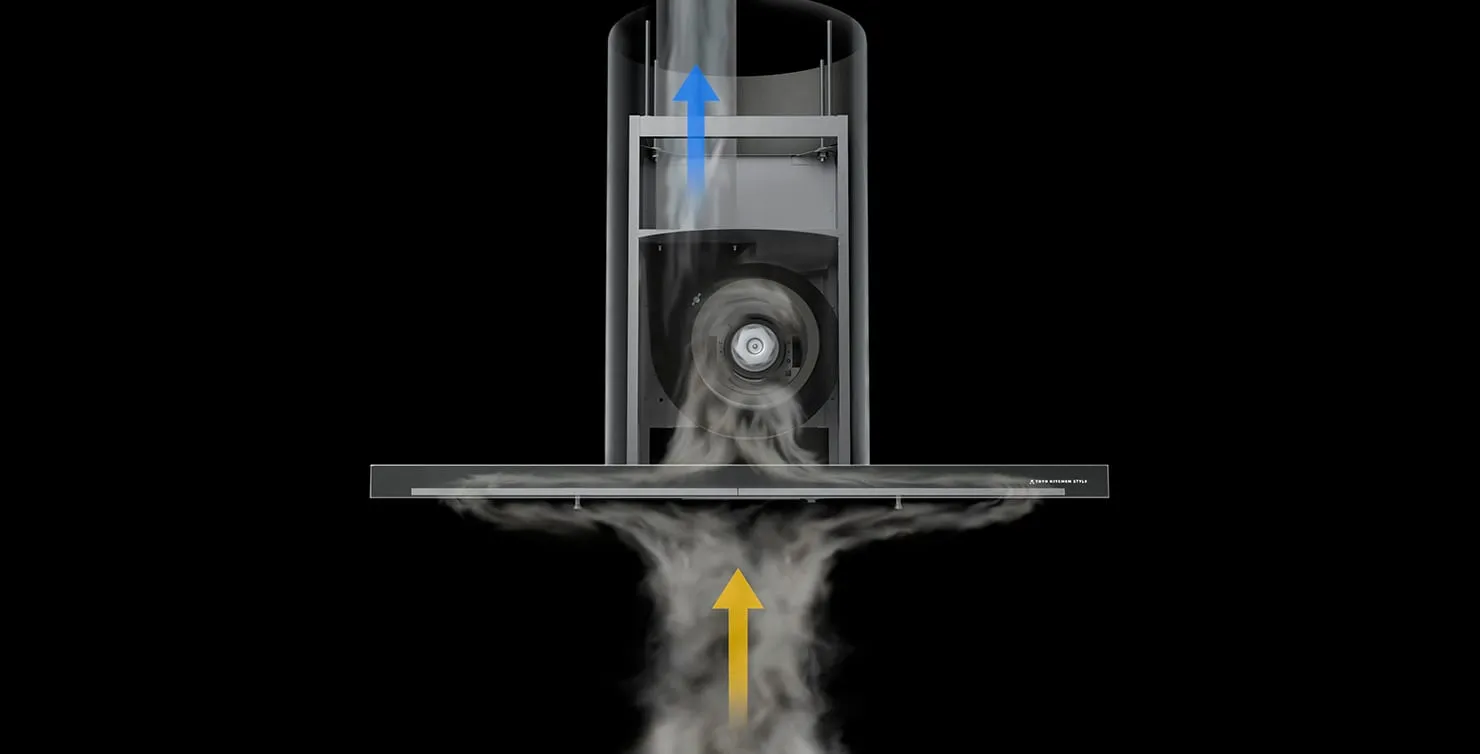 油煙をしっかりキャッチ