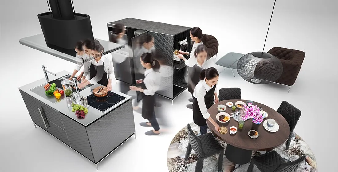 住空間全体もゼロ動線で結ぶ