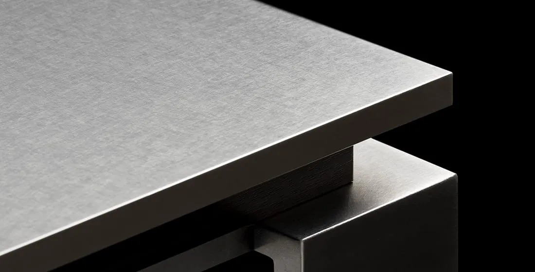 オリジナル表面加工、チタン研磨仕上げ