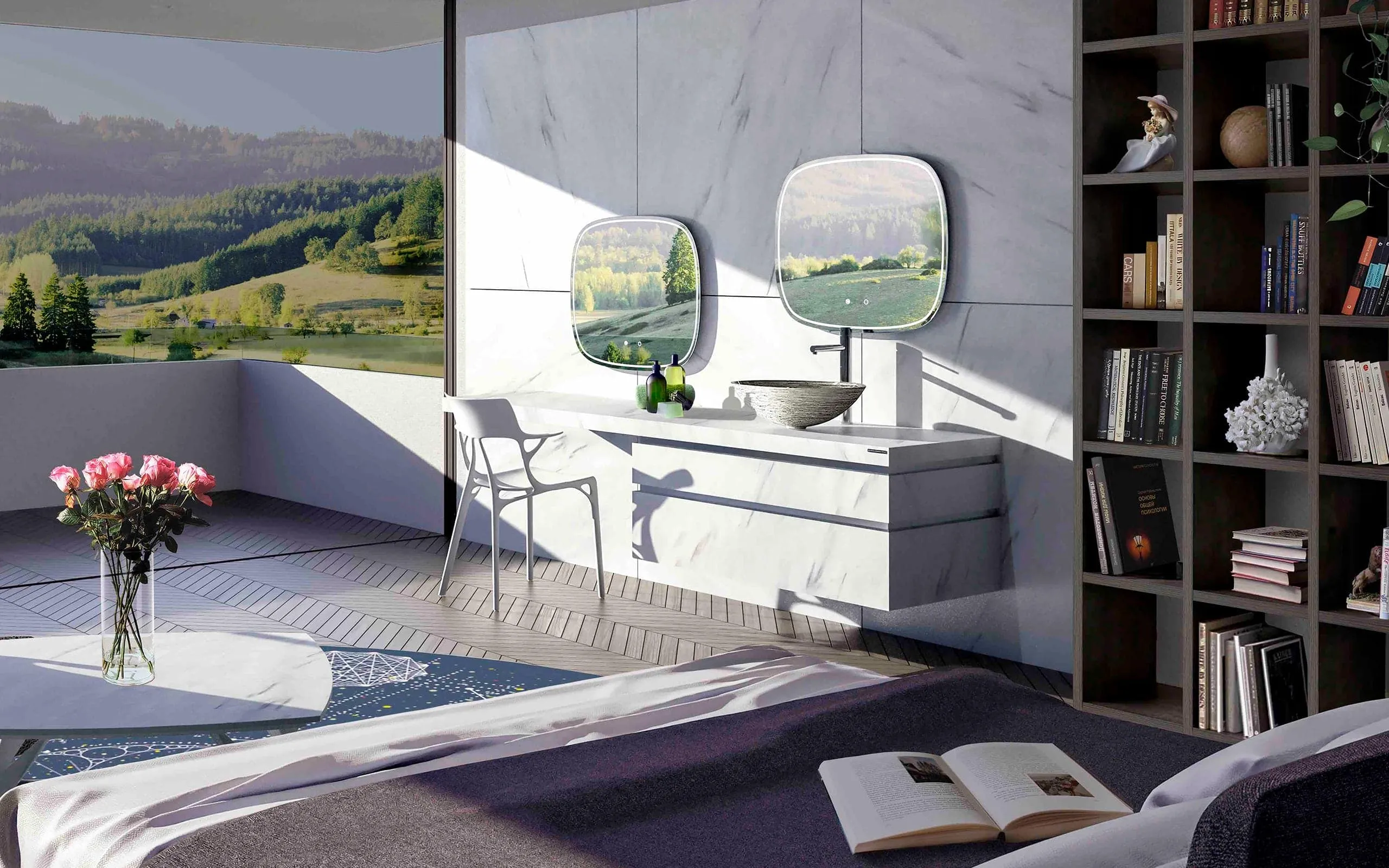 バス・洗面 最高の朝を迎えるための洗面空間