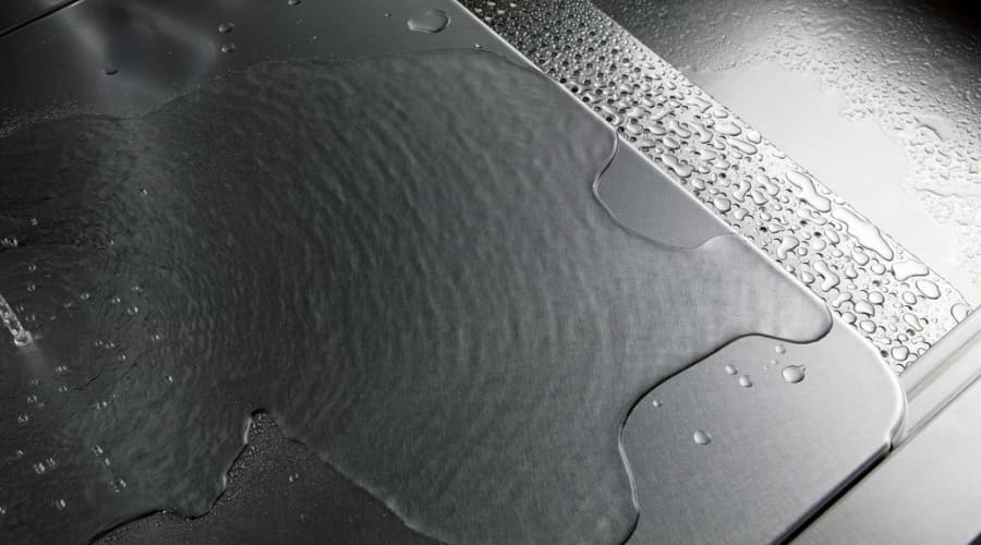 ワークトップ チタン研磨仕上げ