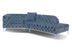 集セット（90コーナー+45コーナー+右カウチ+クッション）