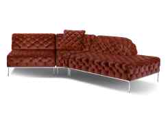 集セット（1シーター+45コーナー+カウチ右+クッション）