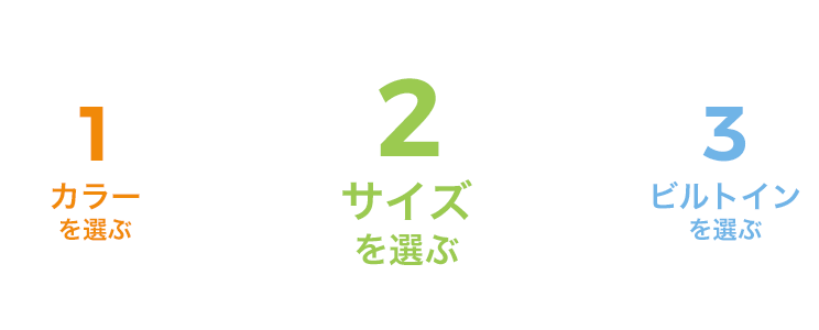 2 サイズを選ぶ