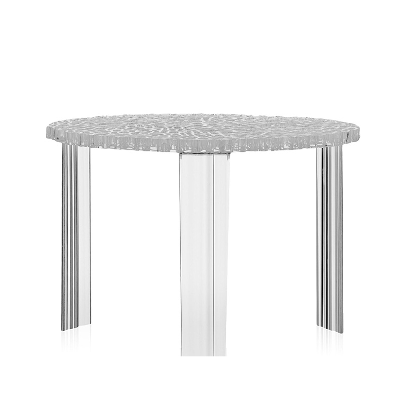 ローテーブル：ティーテーブル（クリスタル）（Kartell）