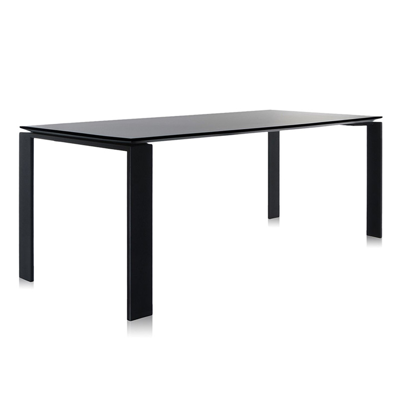 テーブル：フォーセラミックテーブル（ブラック）（Kartell）