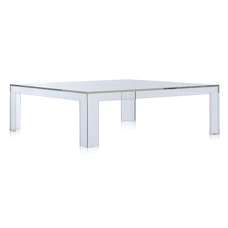 Invisible table low by Kartell