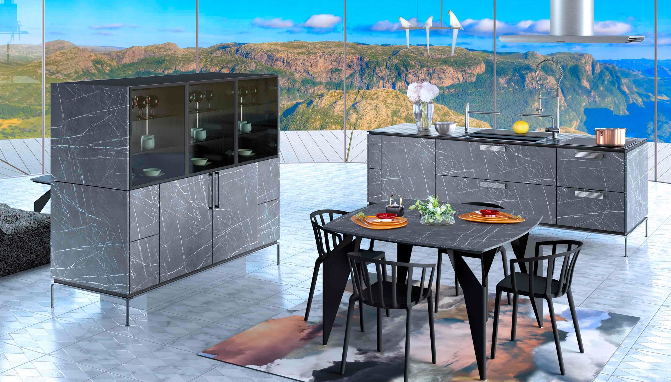 黒のキッチンはデメリットが多い？おしゃれにするためのポイントを解説