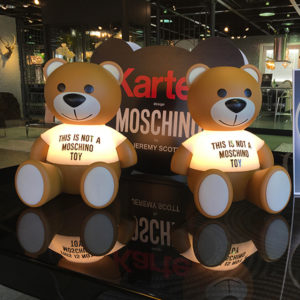 MOSCHINO×Kartellコラボレーション商品「トイ」入荷＆パラレロシンク体験会開催 in名古屋