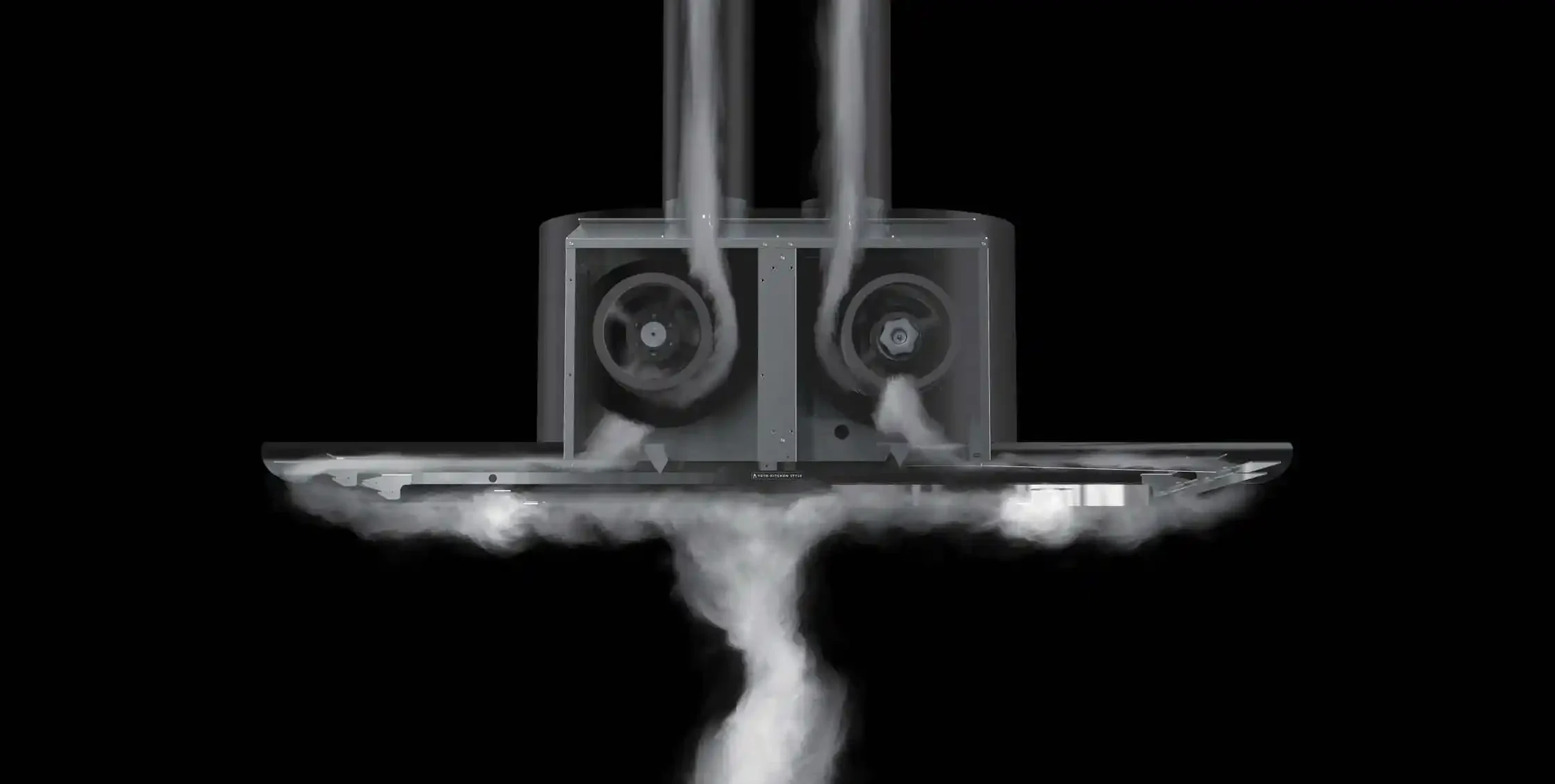 レンジフードの中身の写真