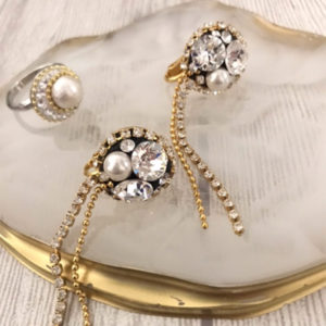 「 輝くビジューデコアクセサリーワークショップ 」in 京都