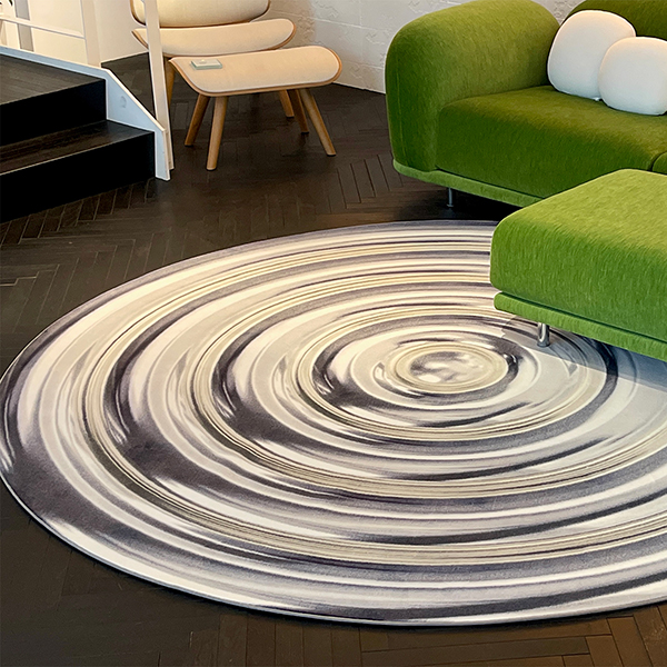 【新作】アートを飾るように床面を彩る - 新しい発想のカーペット