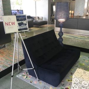 心地よさ無限大のソファ「エルラックス」に新色登場 in名古屋