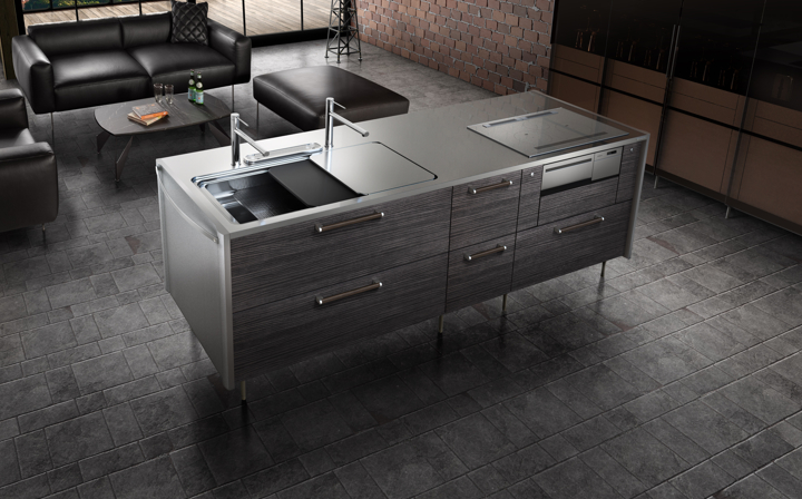 オンラインでも購入できる3Dシンク搭載キッチン