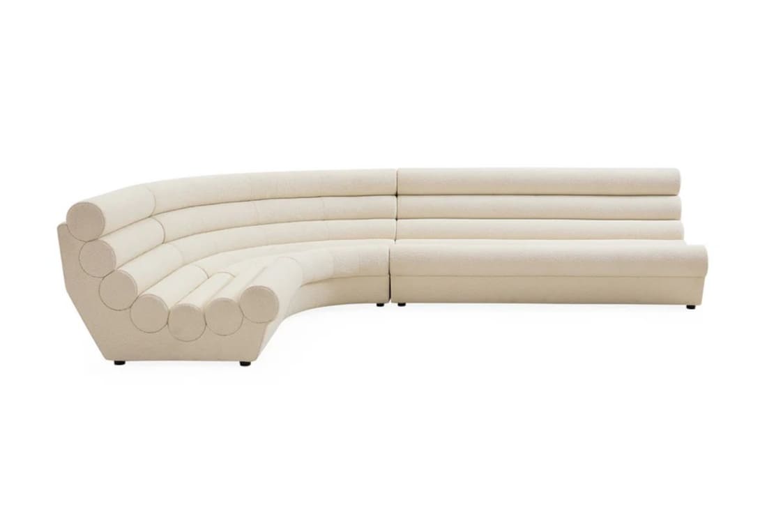 ジョナサンアドラー新商品 ソファ フューチュラ3ピースUシェイプ