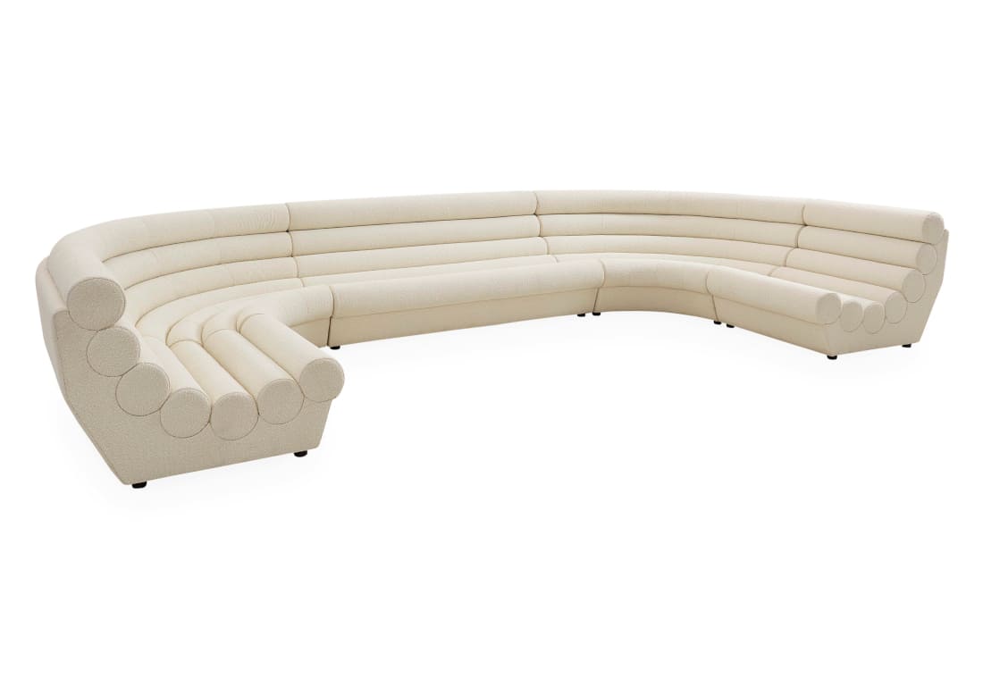 ジョナサンアドラー新商品 ソファ フューチュラ3ピースUシェイプ